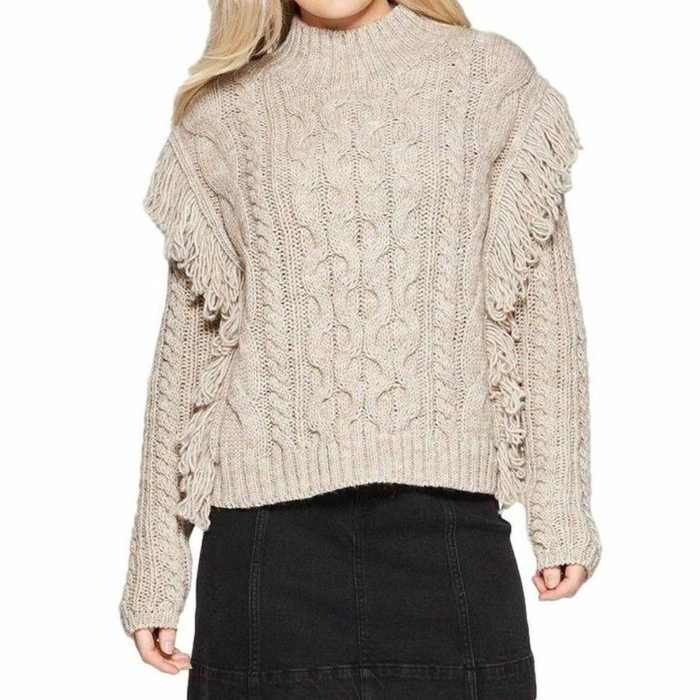 Universal Thread - Cream Cable Knit Sweater